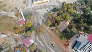 Büyükşehir Üngüt Kavşağı’nda Çalışmalarını Sürdürüyor