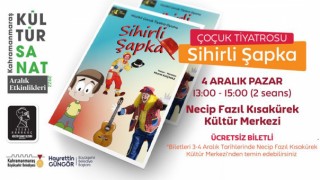 Büyükşehir’den Miniklere ‘Sihirli Şapka’ Gösterisi
