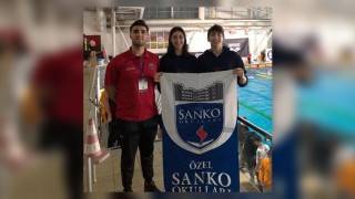 Sanko Okulları Öğrencilerinin Yüzmede Türkiye Başarısı