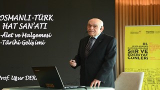 Şiir ve Edebiyat Günleri’nde Hat ve Tezhip Sanatı Konuşuldu