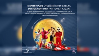 S Sport Plus’tan Yeni Kullanıcılara Socios Fan Token Müjdesi!