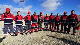 Yedikuyular’da Nefes Kesen Kurtarma Tatbikatı