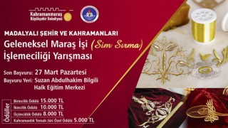 Büyükşehir’den Geleneksel Maraş İşi İşlemeciliği Yarışması
