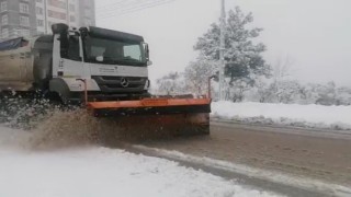 Büyükşehir’den Kar Yağışına Anında Müdahale