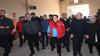 Başkan Güngör, Bakan Yanık ile ASYA Ekiplerini Ziyaret Etti