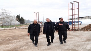 Başkan Hayrettin Güngör; “Hal ve Toptancı Esnafı İçin Geçici Alanlar Oluşturuluyor”
