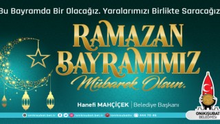 Başkan Mahçiçek’ten Ramazan Bayramı mesajı