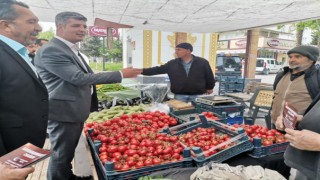 Kahramanmaraş esnafı Aydoğar'ı bağrına bastı