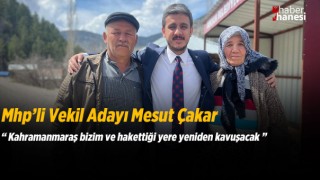 MHP’nin Genç Vekil Adayını Vatandaş Bağrına Bastı