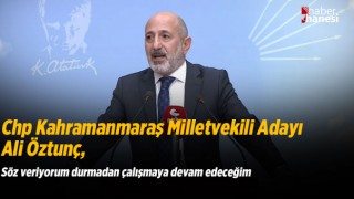 Öztunç, Söz veriyorum durmadan çalışmaya devam edeceğim