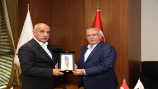 Bakan Kirişci’den Başkan Mahçiçek’e teşekkür ziyareti