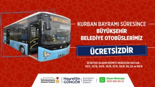 Bayramda Ulaşım Ücretsiz