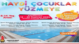 Onikişubat Belediyesi yaz yüzme kurslarına kayıtlar başlıyor