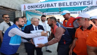 Başkan Mahçiçek’ten saha temizlik personellerine teşekkür ziyareti