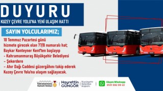 Büyükşehir’den Kuzey Çevre Yolu’na Yeni Ulaşım Hattı