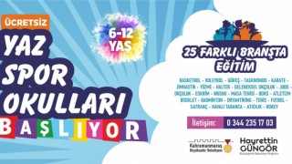 Haydi Çocuklar! Yaz Spor Okulları Sizi Bekliyor