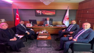 Rektör Yasım Kahramanmaraş Milletvekilleri ile bir araya geldi