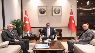 Rektör Yasım’dan Cumhurbaşkanı Yardımcısı Cevdet Yılmaz'a Ziyaret