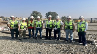 Tekstil İhtisas OSB için şantiye kurulum çalışmaları başladı