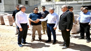 Başkan Güngör; “Pazarcık’ta Kalıcı Konutlar Hızla Yükseliyor”