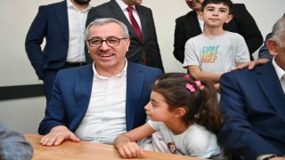 Başkan Güngör, Hacı Mehmet Narlı İlk ve Ortaokulu’nun Açılış Programına Katıldı