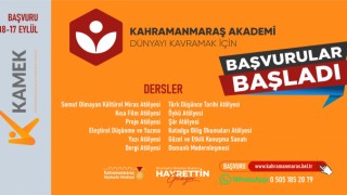 Kahramanmaraş Akademi, Güz Döneminde Kursiyerleriyle Buluşuyor!