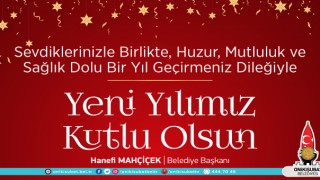 Başkan Mahçiçek’ten yeni yıl mesajı