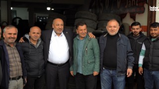 Belediye Başkan Adayı Fatih Mehmet Ceyhan, Orman Dairesi Esnafıyla Buluştu