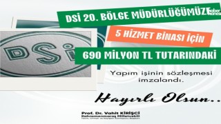 Kahramanmaraş'a 690 Milyon TL Değerinde 5 Hizmet Binası Projesi İmzalandı