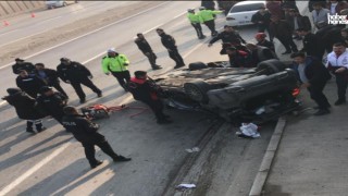 Kahramanmaraş'ta Otomobil Ters Döndü: 1 Kişi Yaşamını Yitirdi!