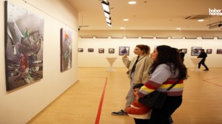 Ressam Gülümay Çiraz'ın "Ayıntab Bastası" Temalı Sergisi SANKO Sanat Galerisi'nde Devam Ediyor
