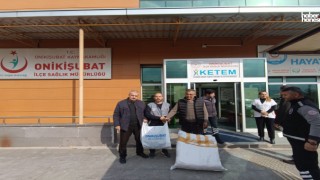 Başkan Hanefi Mahçiçek bu 14 Mart’ta da sağlık ordusunu unutmadı