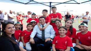 Başkan Umut Yılmaz, Çocukların Bayram Coşkusuna Ortak Oldu