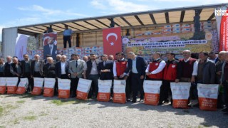 Kahramanmaraş'ta 395 Çiftçiye Ayçiçeği Tohumu Dağıtıldı!