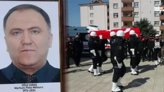Kilis'te Vefat Eden Polis Oğuz Kıraç, Kahramanmaraş'ta Son Yolculuğuna Uğurlandı!