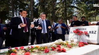 Mazbatayı Alan Başkan Yılmaz, İlk Ziyaretini Babasının Kabrine Yaptı!
