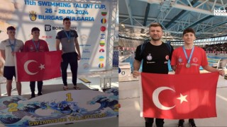 SANKO Okulları Öğrencisi, Uluslararası Yüzme Yarışması'nda Gümüş Madalya Kazandı