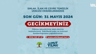 Şehitkamil Belediyesi'nden Vergi Ödeme Hatırlatması: Son Tarih 31 Mayıs!