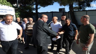 Dulkadiroğlu Belediye Başkanı Mehmet Akpınar Doğukent'te Vatandaşlarla Buluştu