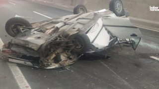 Kahramanmaraş-Kayseri Yolunda Feci Kaza: Traktöre Çarpan Araç Kağıt Gibi Ezildi!