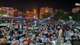 Kahramanmaraş'ta Binlerce Kişi "Refah İçin Ayağa Kalk" Mitinginde İsrail'i Protesto Etti