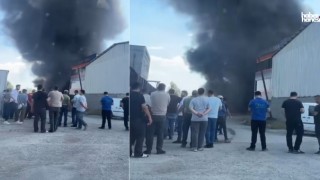 Kahramanmaraş'ta Depo Yangını Panik Yarattı: Maddi Hasar Büyük!