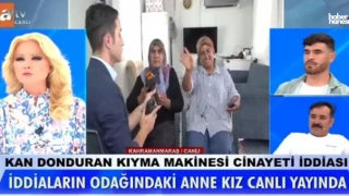 Kahramanmaraş'ta Kıyma Makinasında Cinayet: Şüpheliler Canlı Yayına Bağlandı!