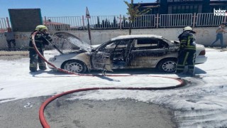Kahramanmaraş’ta Otomobil Yangını Paniğe Neden Oldu