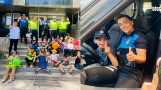 Türkoğlu'nda Polislerle Buluşan Özel Öğrencilerden Büyük Sevinç