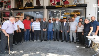 Başkan Fırat Görgel, Derepazarı Esnafının Sorunlarını Dinledi