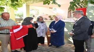 Başkan Görgel, Türkoğlu’nda Şehit Niyazi Ergüven’in Ailesine Destek Ziyaretinde Bulundu