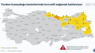 Meteoroloji'den Kuvvetli Sağanak Uyarısı: Bu İllerde Yaşayanlar Dikkat!
