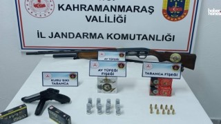 Kahramanmaraş'ta Düğün Magandası Gözaltına Alındı Ruhsatsız Silahlara El Konuldu!
