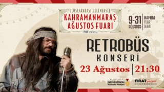 Kahramanmaraş’ta Retrobüs Fırtınası: Ağustos Fuarı’nda Müzik Ziyafeti